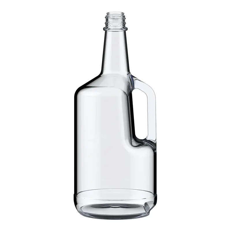 Jarra de licor de vidrio de 1,75 l con asa