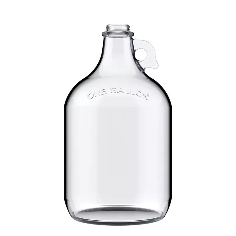 Jarra de Vidrio de 1L con Asa y Tapón de Rosca