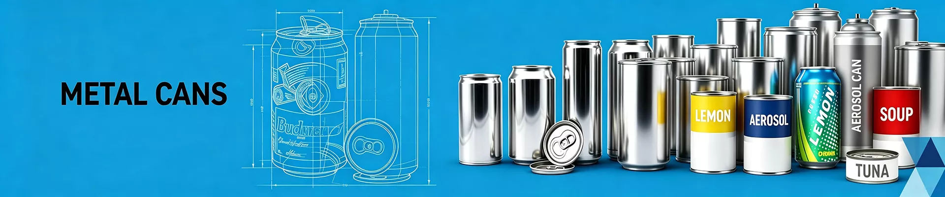latas de aluminio